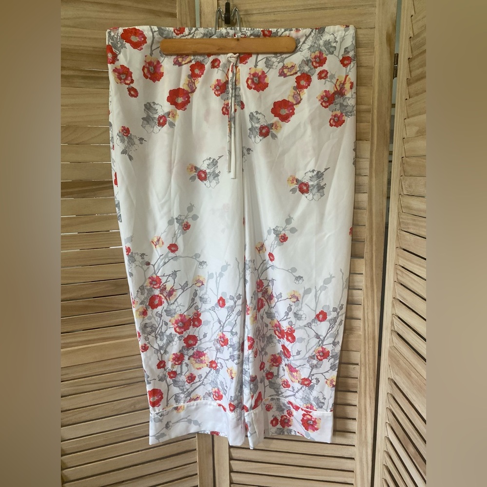 Satin pajama bottoms by Natori